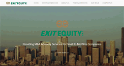 Desktop Screenshot of exitequity.com